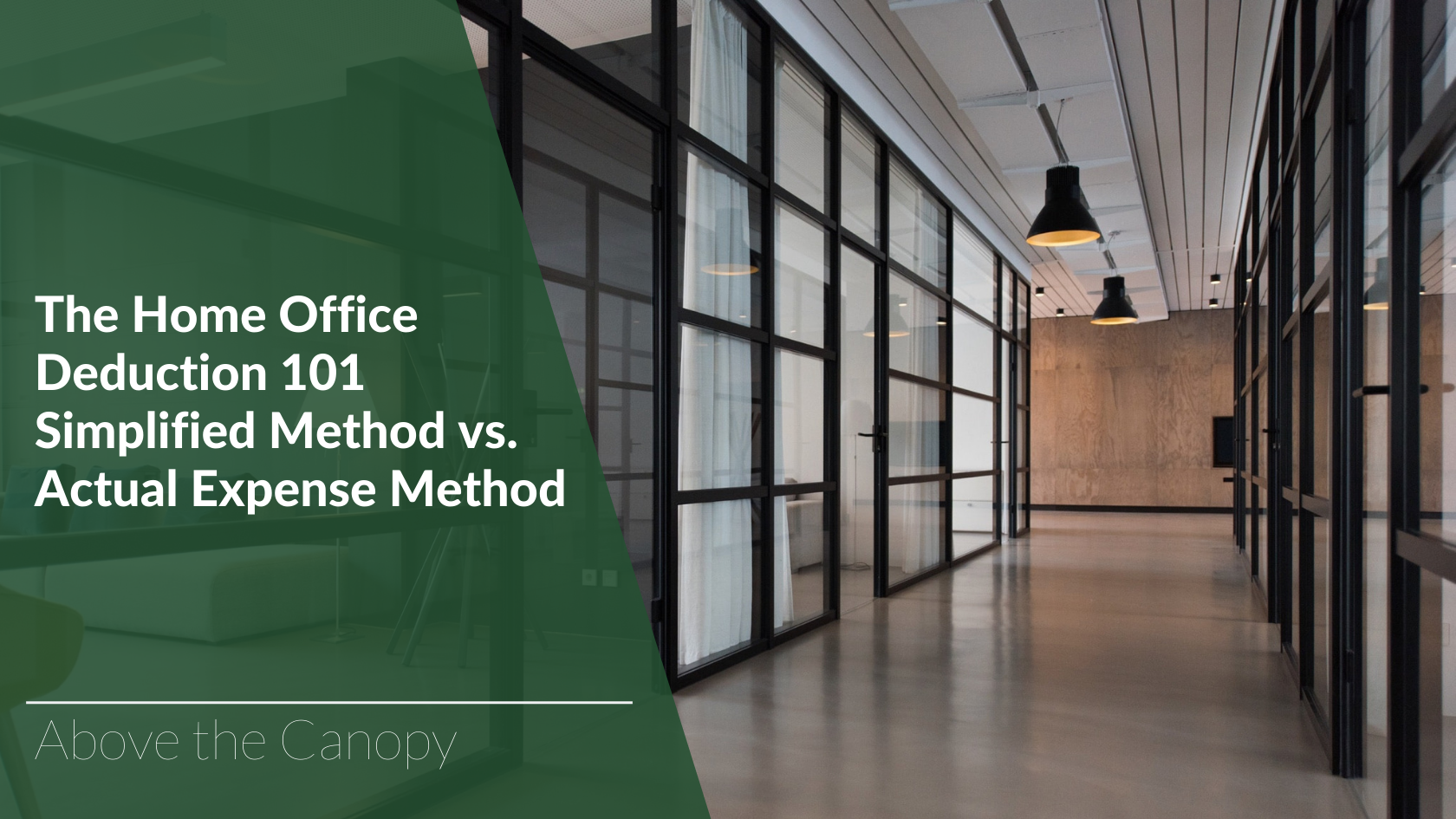 The Home Office Deduction 101 Simplified Method vs. Actual Expense